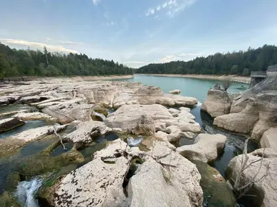Paysage naturel près de la maison de vacances