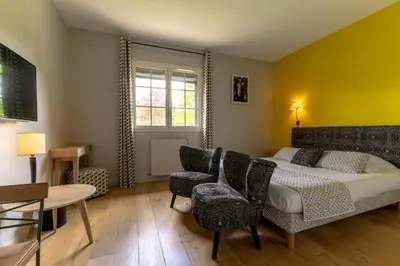 Coin salon dans l'établissement Le Moulin du Gastronome