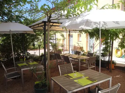 Jardin de l'établissement le Marronnier