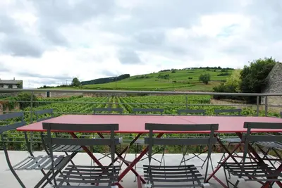 Balcon ou terrasse dans l'établissement La Maison des Rugiens