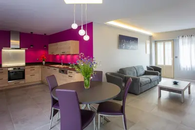 Cuisine ou kitchenette dans l'établissement Maison Indigo