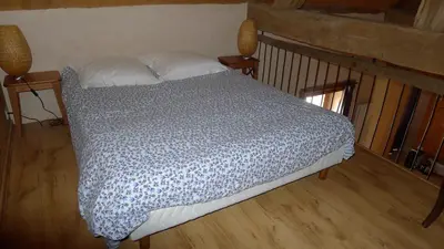 Un ou plusieurs lits dans un hébergement de l'établissement gîte de la Cabotte