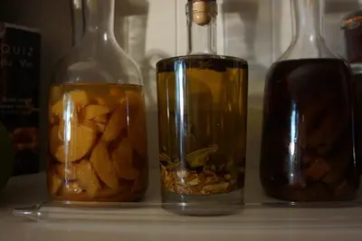 Boissons dans l'établissement Hôtel Courtille de Solutré