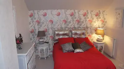 Un ou plusieurs lits dans un hébergement de l'établissement La petite maison - L'Ouche Charlot