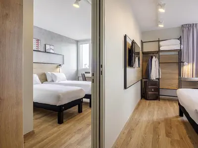 Un ou plusieurs lits dans un hébergement de l'établissement ibis Dijon Sud