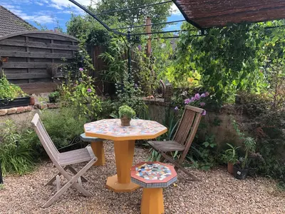 Jardin de l'établissement appartement Saint-Antoine