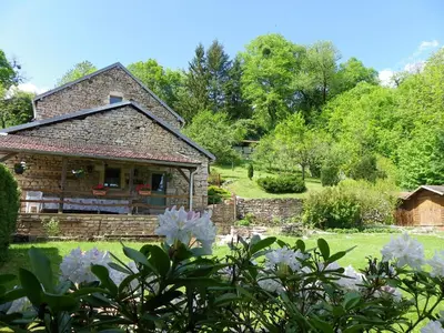 Jardin de l'établissement Le Cottage du Château