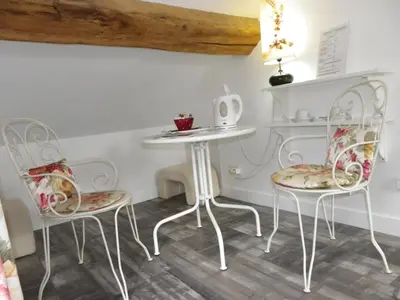 Plateau bouilloire dans l'établissement Le Cottage du Château