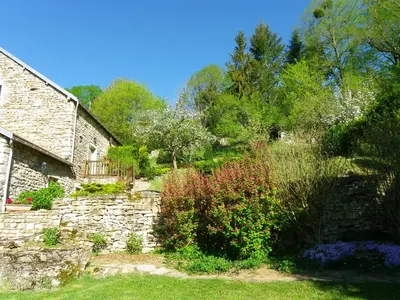 Jardin de l'établissement Le Cottage du Château