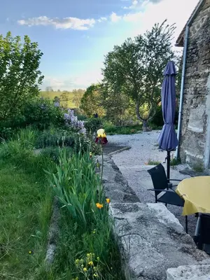 Paysage naturel près de la maison de vacances