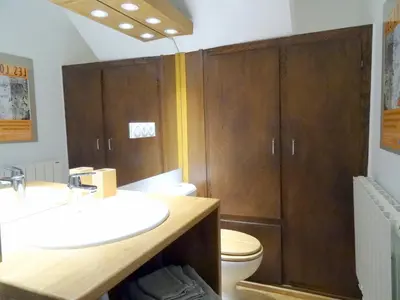 Salle de bains dans l'établissement La Maison de Pierre