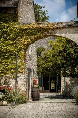 Jardin de l'établissement Le Hameau de Barboron