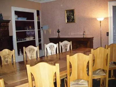Coin salon dans l'établissement Chambres d'hôtes La Gargaille