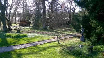 Jardin de l'établissement Chambres d'hôtes La Gargaille
