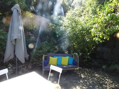 Jardin de l'établissement gite le marguerite