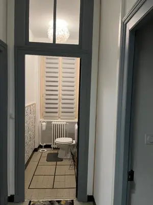 Plan de l'établissement Gite Chanay 100 m2 Tournus 3 chambres