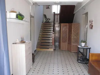 Plan de l'établissement Gîte Chanay 80 m2 Tournus 2 chambres
