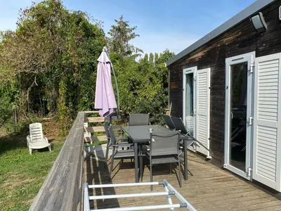 Jardin de l'établissement Les Lodges