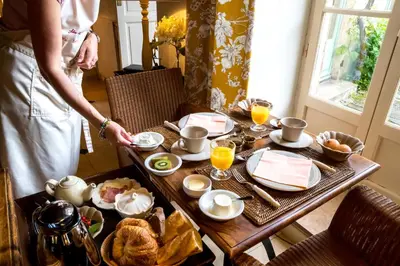 Nourriture dans l'hôtel ou à proximité
