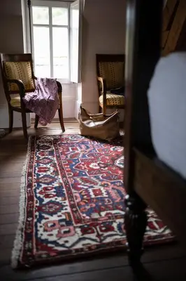 Coin salon dans l'établissement Château de Melin