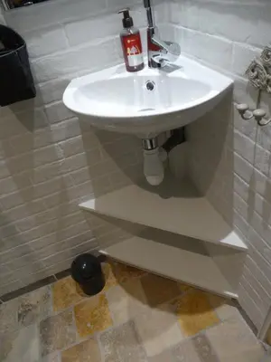 Salle de bains dans l'établissement LA BELLE D'ANTAN