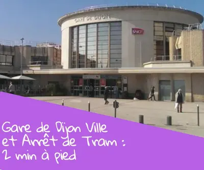 Plan de l'établissement Cosy T2 38m2 - Centre-Ville Dijon- Gare/Darcy