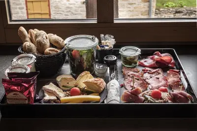 Nourriture dans l'hôtel ou à proximité