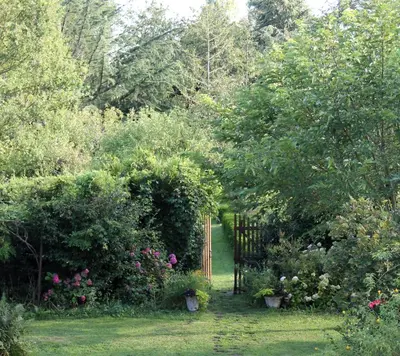 Jardin de l'établissement Chambres d'hôtes La Distillerie B&B