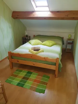 Un ou plusieurs lits dans un hébergement de l'établissement Chambres d'Hôtes Vadiera