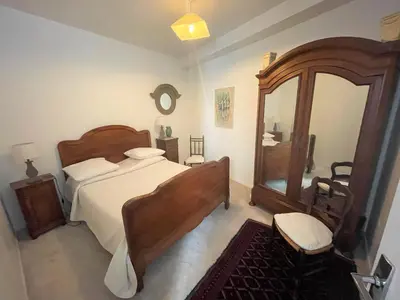 Un ou plusieurs lits dans un hébergement de l'établissement Sublime appartement Volendame