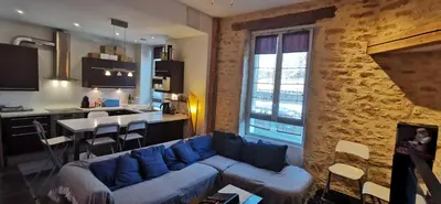 Coin salon dans l'établissement 