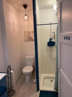 Salle de bains dans l'établissement La petite Maison