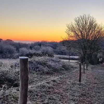 Paysage naturel près de la villa