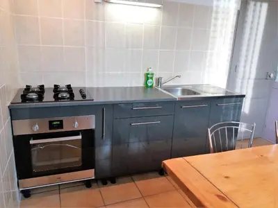 Cuisine ou kitchenette dans l'établissement Les Buissonnets