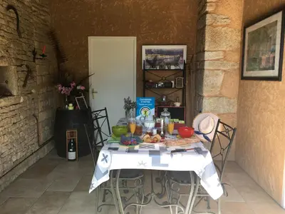 Nourriture dans le B&B/chambre d'hôtes ou à proximité