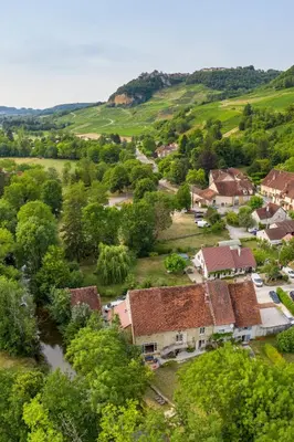 Paysage naturel près de la maison de vacances