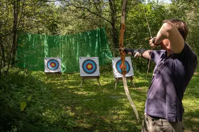 Clients de l'établissement Huttopia La Plage Blanche