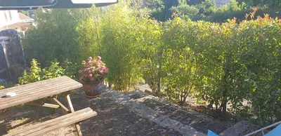 Jardin de l'établissement Au gite Dolois