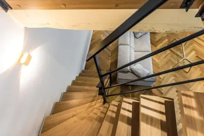 Plan de l'établissement Aux Cortons - Maison avec vue sur le vignoble