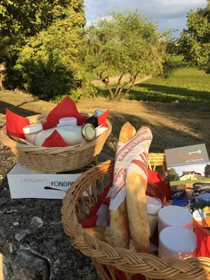 Nourriture dans la maison de vacances ou à proximité