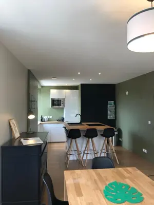 Cuisine ou kitchenette dans l'établissement La Maison du Grand Four