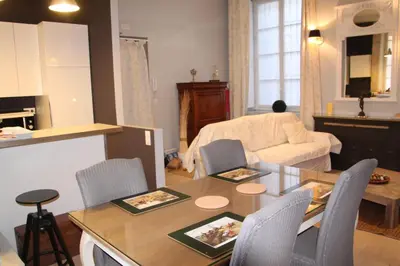 Coin salon dans l'établissement Le Loisy