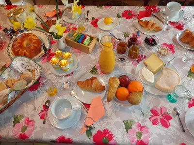 Nourriture dans le B&B/chambre d'hôtes ou à proximité