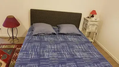 Un ou plusieurs lits dans un hébergement de l'établissement Gîte la Providence