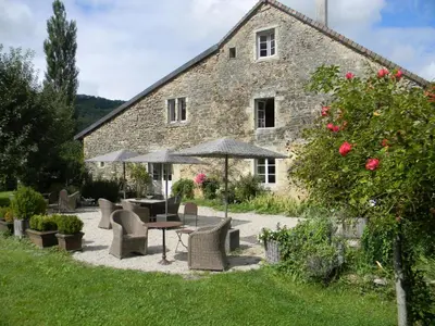 Jardin de l'établissement La Grange à Nicolas