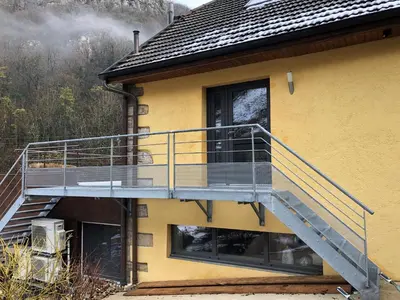 Bâtiment de la maison de vacances