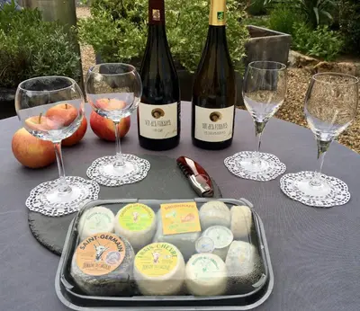 Boissons dans l'établissement Chambres d'Hôte Le Clos de L'Argolay