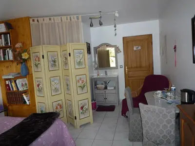 Cuisine ou kitchenette dans l'établissement Le Verger du Sausset