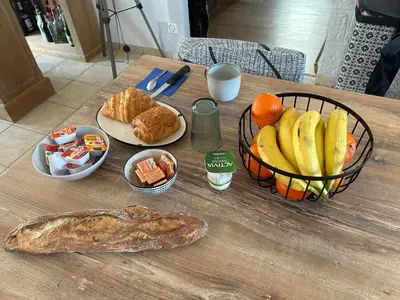 Nourriture dans le B&B/chambre d'hôtes ou à proximité