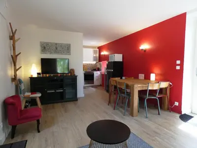 Cuisine ou kitchenette dans l'établissement Le Clos De Quintaine Gîtes de Charme